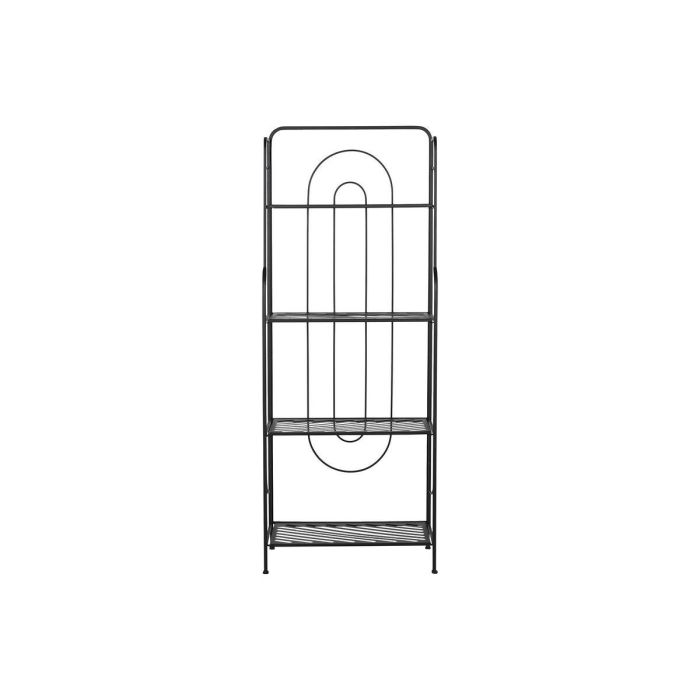 Estantería Home ESPRIT Negro Metal 60 x 27 x 160 cm 1 Estantería Home ESPRIT Negro Metal 60 x 27 x 160 cm 1