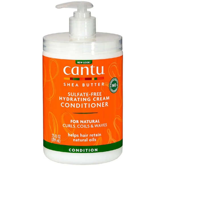 Cantu Shea Butter Sulfate Free Hydrating Cream Conditioner 709 mL Cantu