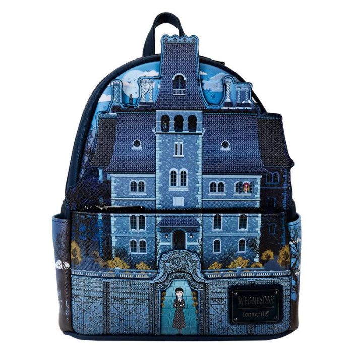 Loungefly Mochila Nevermore Academy Wednesday