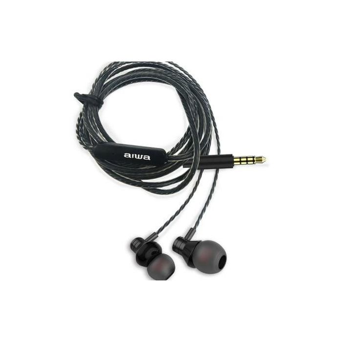 Auriculares Aiwa ESTM50BK Negro 1 Auriculares Aiwa ESTM50BK Negro 1