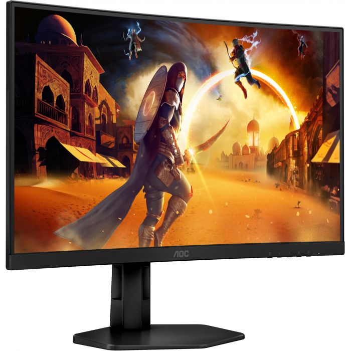AOC CQ27G4X Monitor Curvo Gaming 27" QHD (2560x1440) 180Hz 1ms VA con HDR10, HDMI, DisplayPort y FreeSync 10 AOC CQ27G4X Monitor Curvo Gaming 27" QHD (2560x1440) 180Hz 1ms VA con HDR10, HDMI, DisplayPort y FreeSync 10