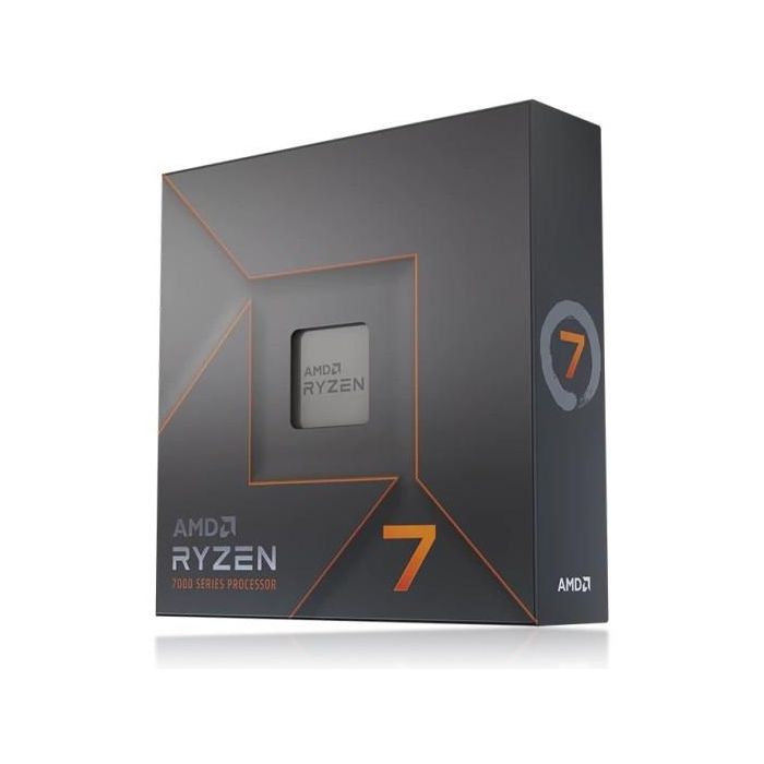 AMD Procesador Ryzen 7 7700X AM5 4.5GHz 8 Nucleos 105W Caja