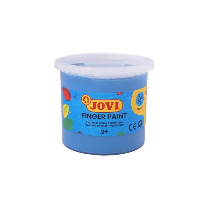 Jovi Estuche 5 Botes Pintura De Dedos 125 mL Azul