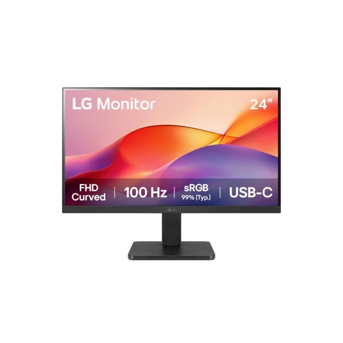Monitor Curvo LG 24U421A-B 23.8"/ Full HD/ Negro Monitor Curvo LG 24U421A-B 23.8"/ Full HD/ Negro