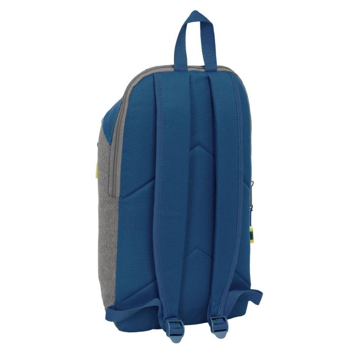 Mochila Casual Munich Street Azul Gris 2