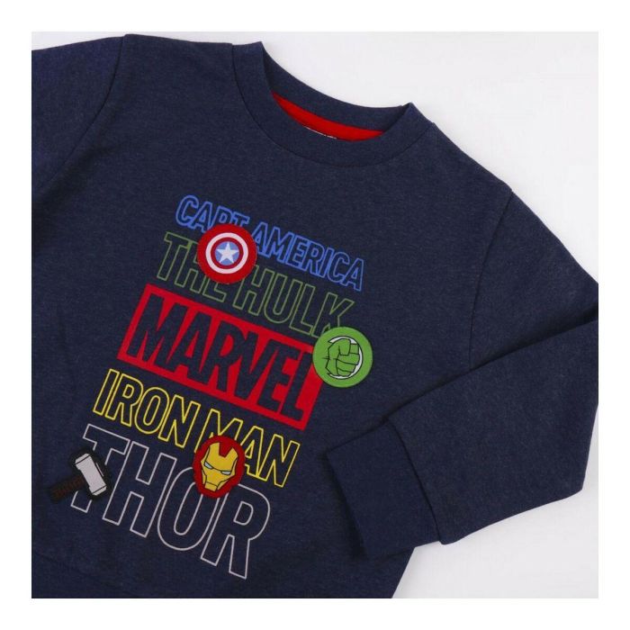 Chándal Infantil Marvel Azul oscuro 5 Chándal Infantil Marvel Azul oscuro 5