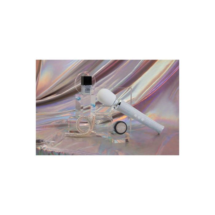 Vibrador Le Wand All That Glimmers Set Blanco 15 Vibrador Le Wand All That Glimmers Set Blanco 15