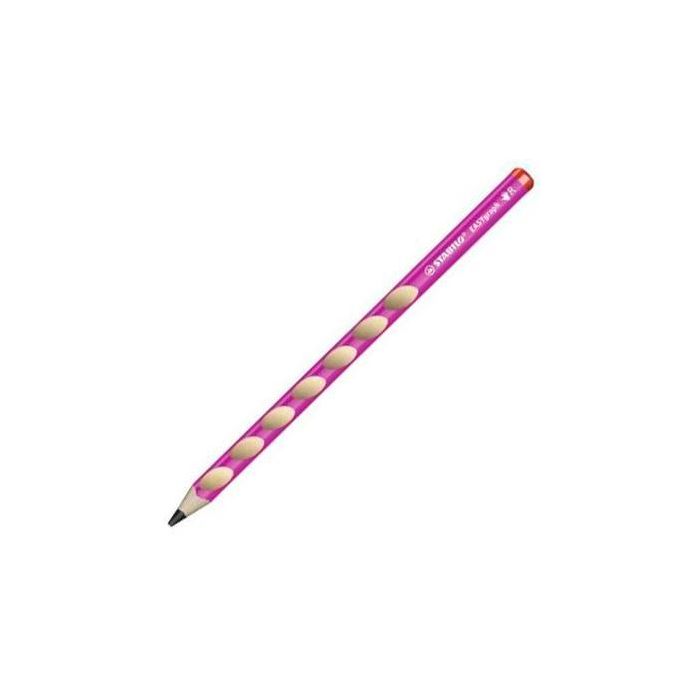 Stabilo Easygraph Lapiz Diestros 322 Hb Rosa -12U-