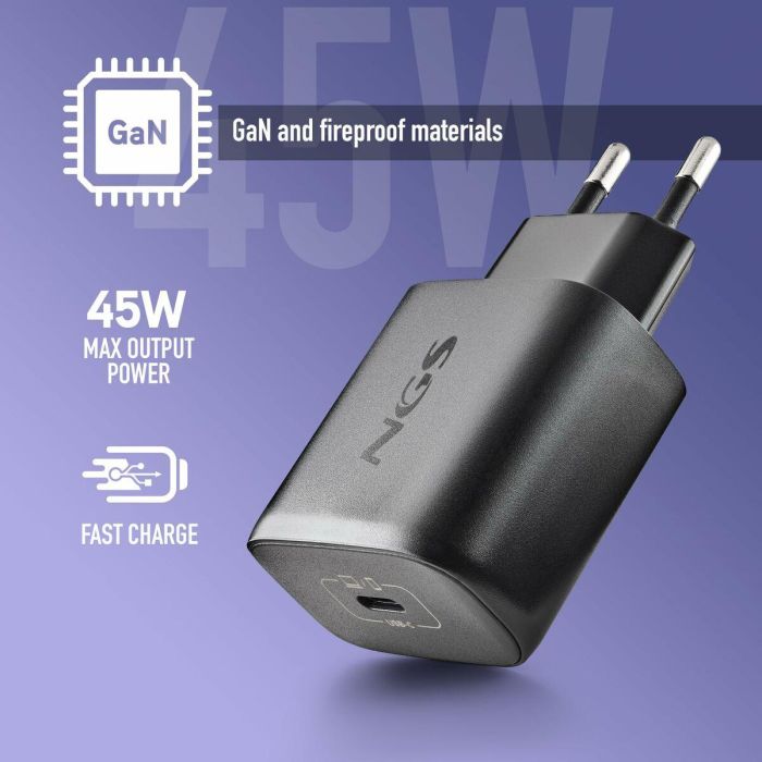 Cargador de Pared NGS NGS Bud 45 W 2