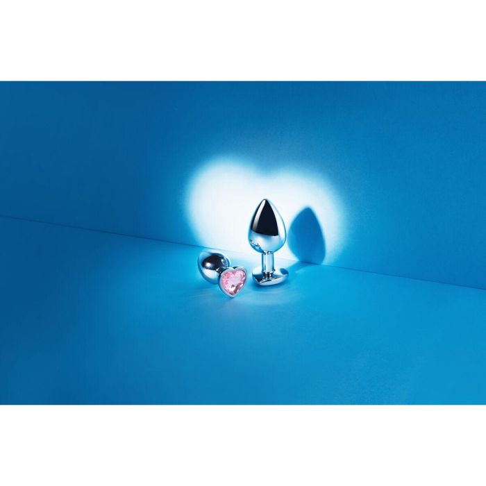 Plug Anal B-Vibe Plateado 12 Plug Anal B-Vibe Plateado 12