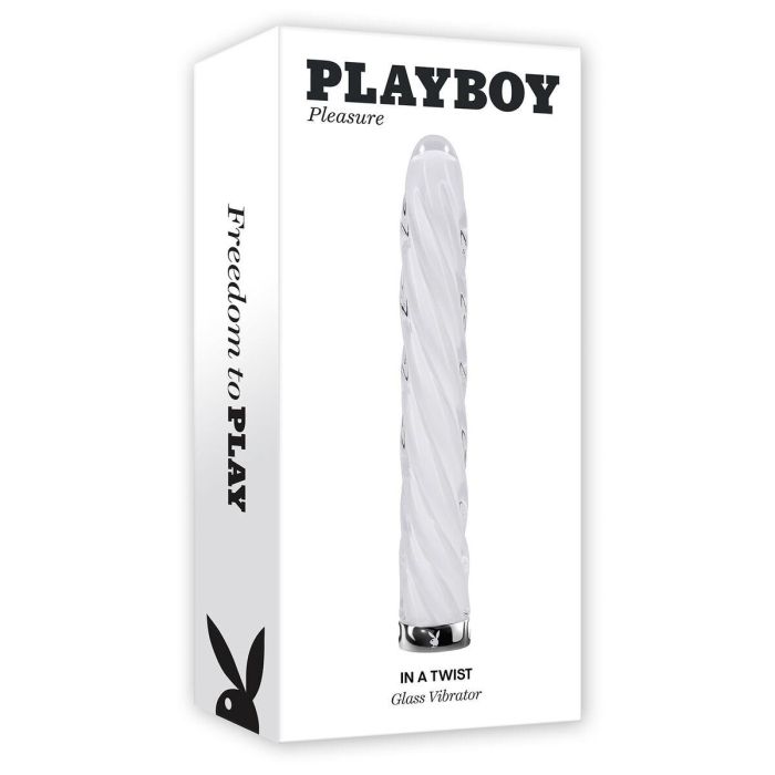 Vibrador Playboy Playboy Blanco 2 Vibrador Playboy Playboy Blanco 2