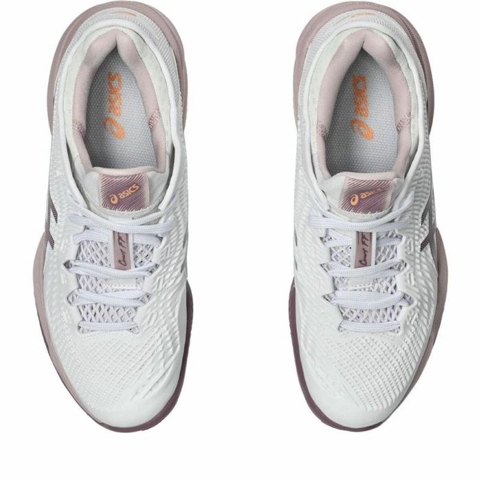 Zapatillas de Tenis para Mujer Asics Court Ff 3 Clay Blanco 4