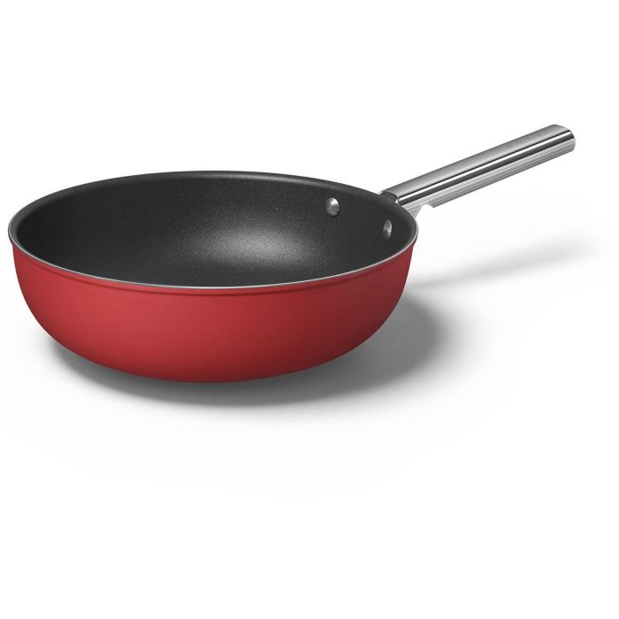 Smeg CKFW3001RDM Wok de 30cm Rojo 8 Smeg CKFW3001RDM Wok de 30cm Rojo 8