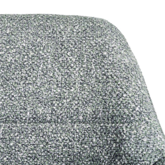 Silla Jaspeado Verde Tejido-Metal 59 X 54 X 81 cm