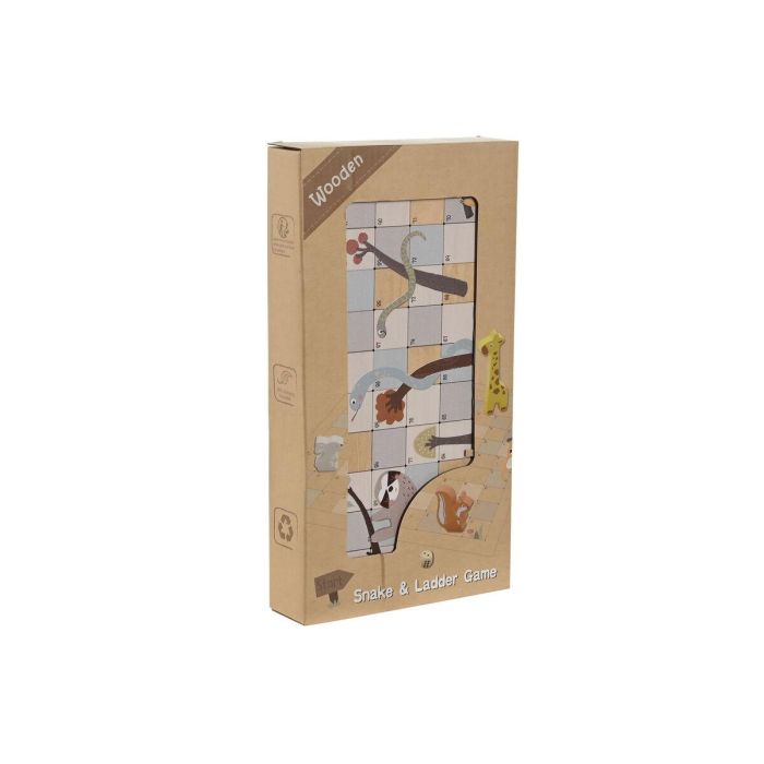 DKD Home Decor Juego de Mesa Infantil de Madera Multicolor Set de 7 piezas 13x3.3x26 cm 4 DKD Home Decor Juego de Mesa Infantil de Madera Multicolor Set de 7 piezas 13x3.3x26 cm 4