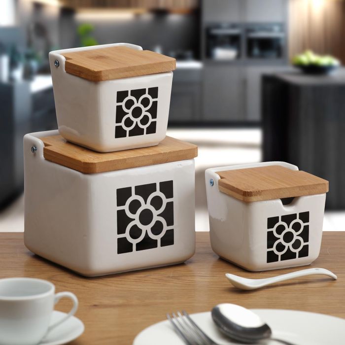 Salero Urbana Bilbao Versa 12X11CM (4 Unidades) 1 Salero Urbana Bilbao Versa 12X11CM (4 Unidades) 1