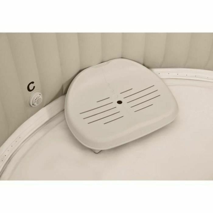 Intex Asiento PURE SPA Jacuzzi para PureSpa, Ajuste Altura 7.5/15cm, Protección Pies, 47x36x22cm 1