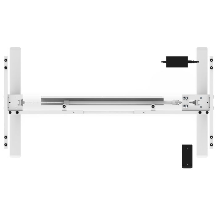 Tischgestell elektrisch höhenverstellbar Single-Motor 2-Stufen DIGITUS White 6