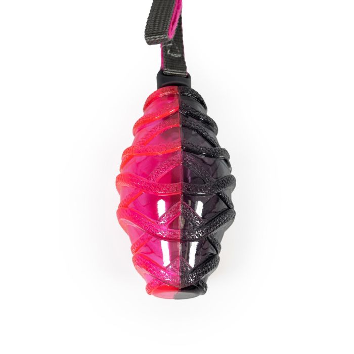 Gloria Honda Juguete Pelota Rugby para Perros Play and Run Sonido On/Off TPR Gris-Rosa Talla L 13.7 cm 3 Gloria Honda Juguete Pelota Rugby para Perros Play and Run Sonido On/Off TPR Gris-Rosa Talla L 13.7 cm 3