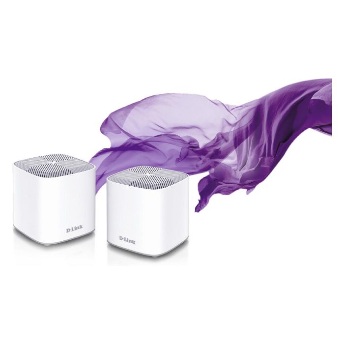 D-Link COVR-X1863 Router Inalámbrico Tri-Banda Wi-Fi 6 AX1800, 3 Pack, Blanco, 10/100/1000 Mbit/s 10