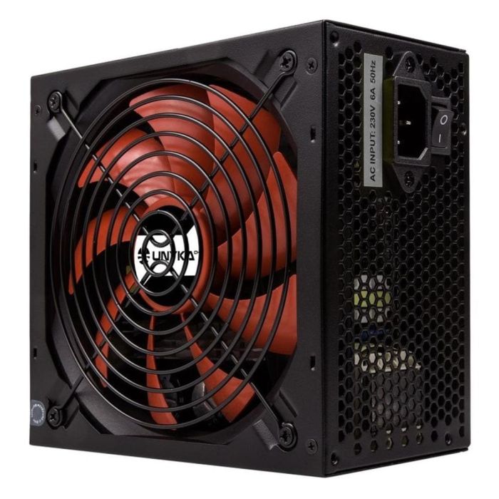 Unykach Uk210551 Fuente de Alimentación PC Gaming ATX 550W 2.31 con PFC Pasivo, ventilador 14cm. Conectores SATA/PCIe. Colores Negro y Rojo. 2 Unykach Uk210551 Fuente de Alimentación PC Gaming ATX 550W 2.31 con PFC Pasivo, ventilador 14cm. Conectores SATA/PCIe. Colores Negro y Rojo. 2