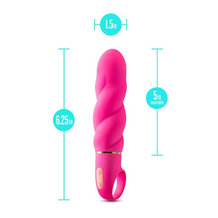 Vibrador Blush Aria Rosa 7 Vibrador Blush Aria Rosa 7
