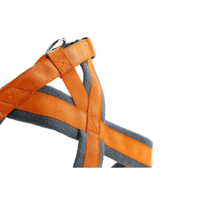 Arnés para Perro Hunter London Comfort 48-56 cm Naranja Talla S/M 5 Arnés para Perro Hunter London Comfort 48-56 cm Naranja Talla S/M 5