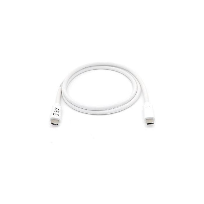 EQUIP 128362 Cable USB-C a USB-C 3.2 Gen 1 Macho/Macho 2 metros Blanco 60W PD