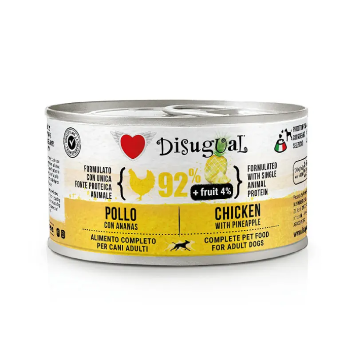 Disugual Fruit Dog Pollo Piña 12x150 gr