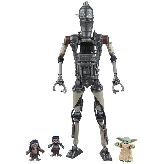 Hasbro Star Wars The Black Series Figura de Acción IG-12 y Grogu de The Mandalorian, 15 cm 1 Hasbro Star Wars The Black Series Figura de Acción IG-12 y Grogu de The Mandalorian, 15 cm 1