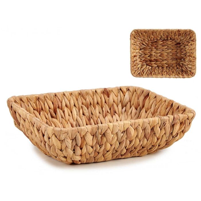 Centro de Mesa Rectangular de Paja Giftdecor 30x22x9 cm Marrón (12 Unidades) Centro de Mesa Rectangular de Paja Giftdecor 30x22x9 cm Marrón (12 Unidades)