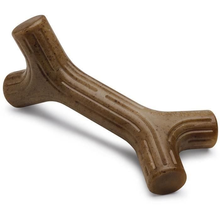 Benebone Juguete masticable para perros adultos, Talla L, sabor tocino, duradero y resistente 2