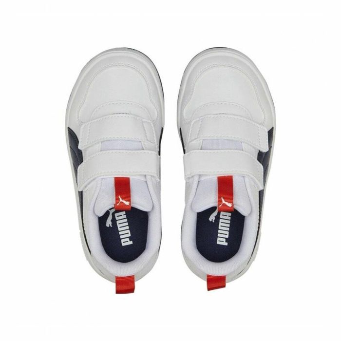 Zapatillas Deportivas Infantiles Puma Multiflex Blanco 3 Zapatillas Deportivas Infantiles Puma Multiflex Blanco 3