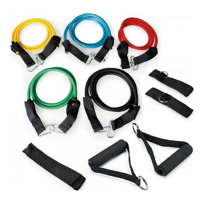 Bandas elásticas de resistencia Softee 0018150 Negro Bandas elásticas de resistencia Softee 0018150 Negro