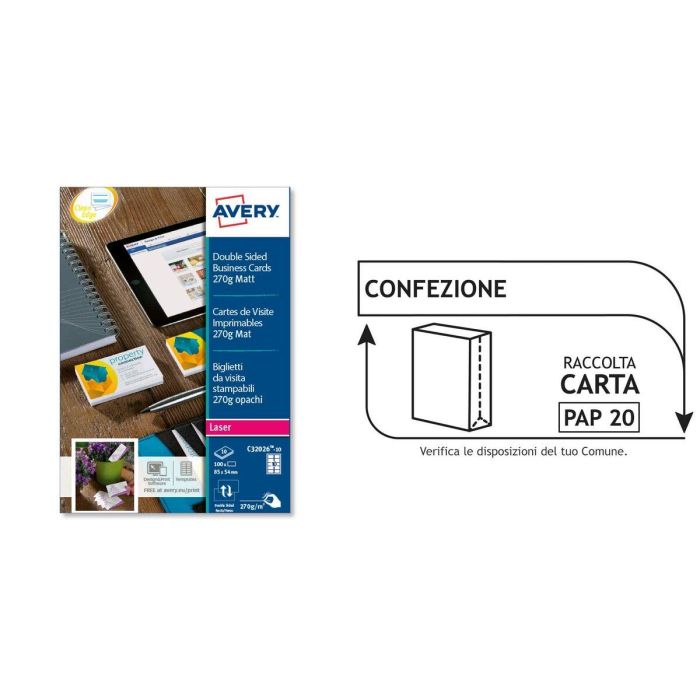 Rollo Papel Térmico Avery C32015-10E Blanco (10 Unidades) 2 Rollo Papel Térmico Avery C32015-10E Blanco (10 Unidades) 2
