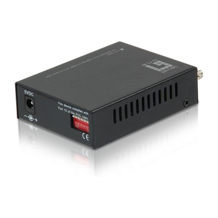 LevelOne Convertidor FVT-2002 10/100TX a 100FX ST MM 2km, Ethernet Rápido, Conexión Inalámbrica 1