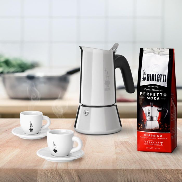 Bialetti Italian Coffee Maker Venus 0.23L Stainless Steel 1
