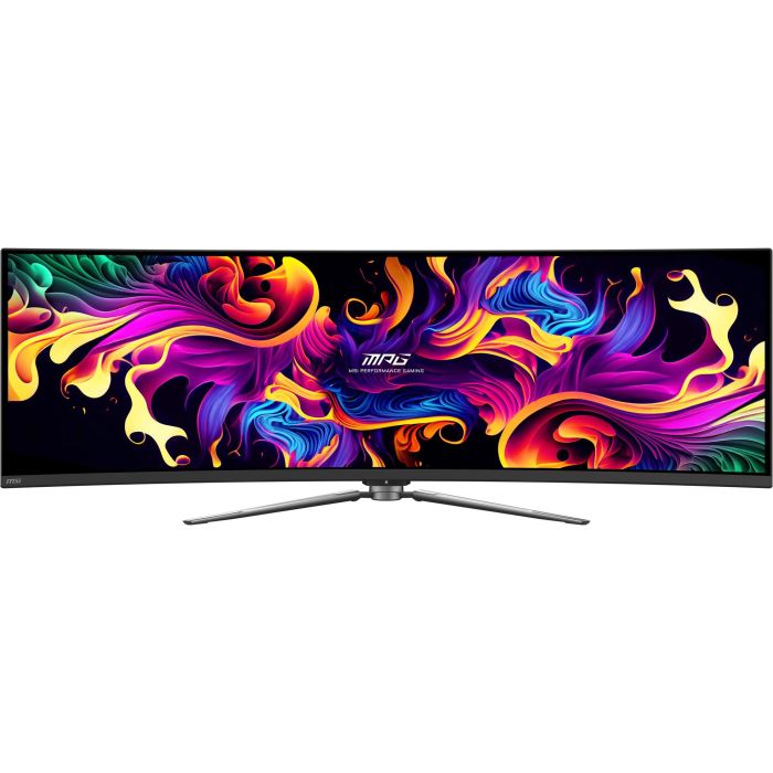 MSI MPG 491CQPXDE QD-OLED Monitor Gaming 124.5 cm (49 Pulgadas) DQHD Curvo 240Hz USB-C HDMI 2.1 9