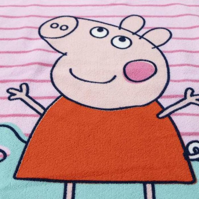 Poncho-Toalla con Capucha Peppa Pig Rosa 50 x 115 cm 2 Poncho-Toalla con Capucha Peppa Pig Rosa 50 x 115 cm 2