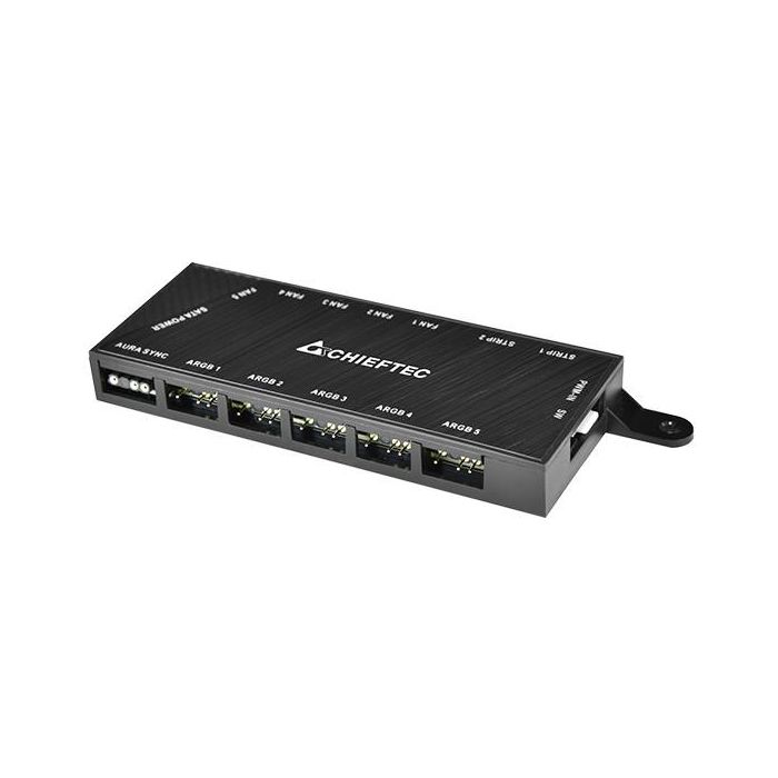 Caja Semitorre ATX/mATX Chieftec GS-01B-OP Blanco Negro 18