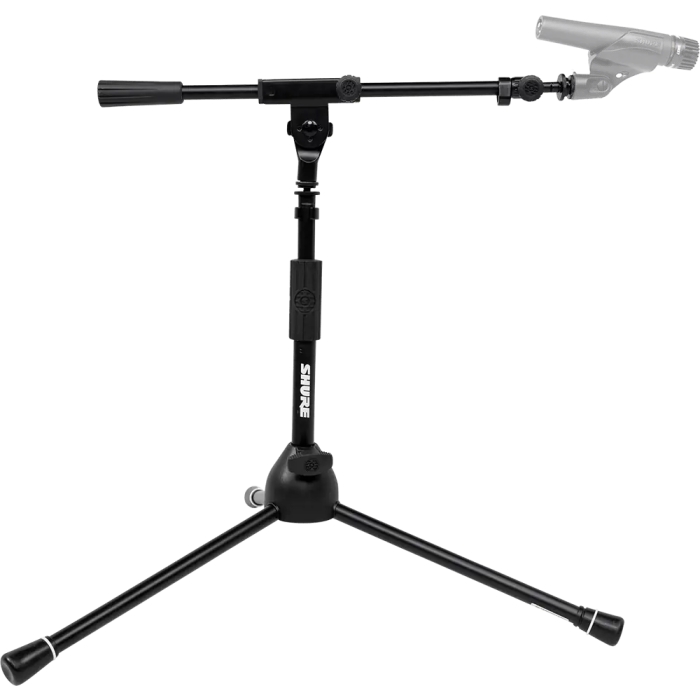 SBG Sbg Soporte de Micrófono Compacto de Perfil Bajo con Base Trípode y Altura Regulable para Amplificadores y Bombos, Construcción en Acero 3