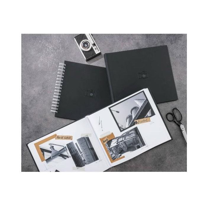 Hama Signs Buch-Album 28x24 50 weie Seiten. schwarz 7299 4 Hama Signs Buch-Album 28x24 50 weie Seiten. schwarz 7299 4