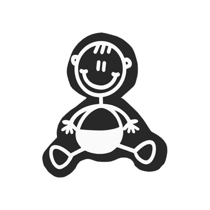 Adhesivo Familia Bebé Niño para Coche | Vinilo Decorativo Personalizable Ventana Exterior Automóvil | Elige tu Orden y Posición ADH06683