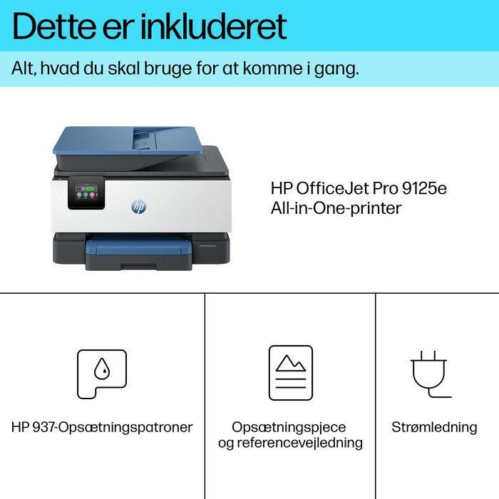 HP OfficeJet Pro 9125e Impresora Todo en Uno para Empresas 19 HP OfficeJet Pro 9125e Impresora Todo en Uno para Empresas 19