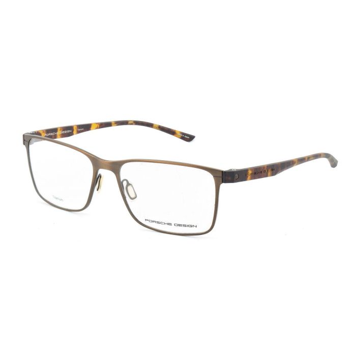 Montura de Gafas Hombre Porsche Design P8346-E-57 Dorado ø 57 mm