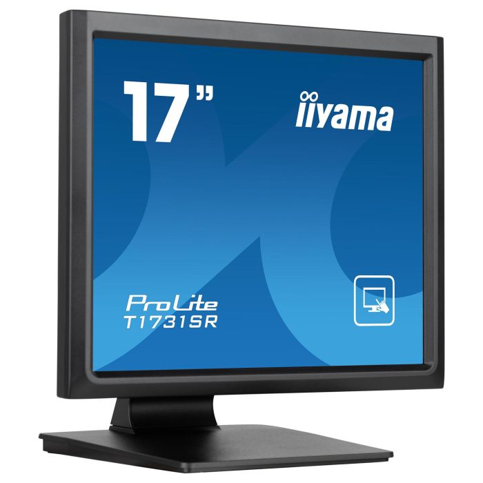 iiyama T1731SR-B1S Monitor Táctil 17" 1280x1024 SXGA LCD Resistiva HDMI DP Altavoces Negro Retail 9