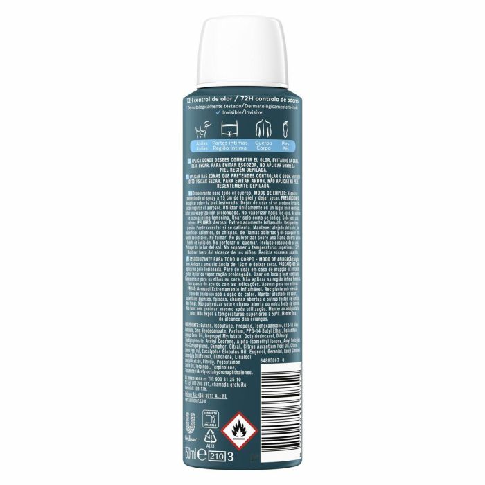 Rexona Ocean Rush Desodorante Corporal Hombre 72h Protección Sin Aluminio Vapo 150ml 2 Rexona Ocean Rush Desodorante Corporal Hombre 72h Protección Sin Aluminio Vapo 150ml 2