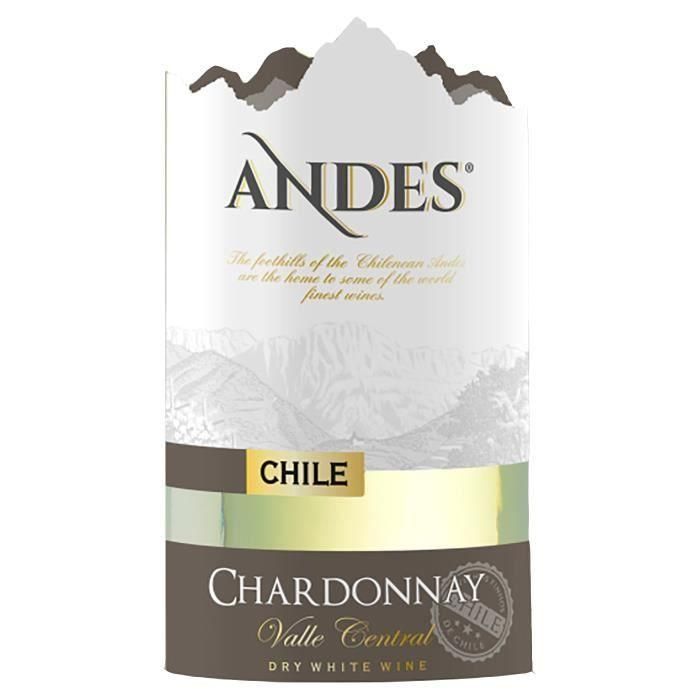 ANDES Chardonnay Chili wine - Blanco - 75 cl 1 ANDES Chardonnay Chili wine - Blanco - 75 cl 1