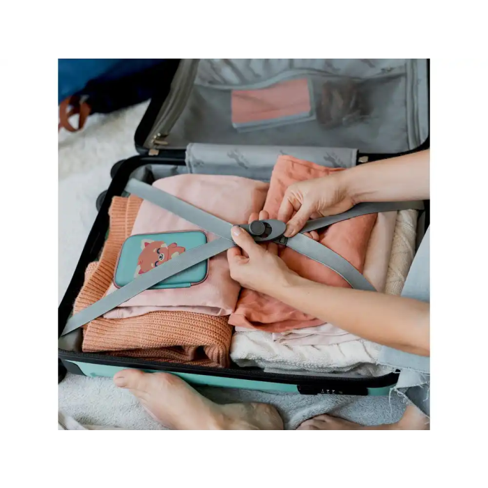 Wondee Funda para Disco Duro 2.5" Panda Rojo Estuche Tecnológico Resistente e Impermeable 9