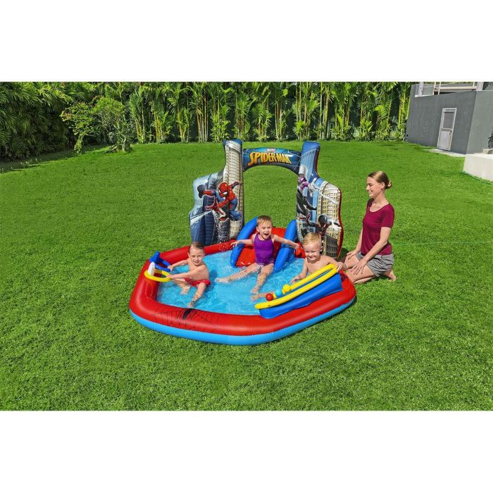 Bestway Piscina Hinchable Parque de Juegos Spiderman 211x206x127 cm +2 Años Jardin 98793 14 Bestway Piscina Hinchable Parque de Juegos Spiderman 211x206x127 cm +2 Años Jardin 98793 14